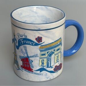 Paris, France Souvenir Mug - Notre Dame, Sacré-Cœur, Eiffel Tower